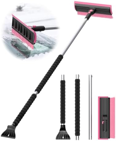 helloleiboo 55.7" Snow Brush and Ice Scrapers by helloleiboo