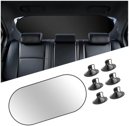 39.37x19.76 Car Rear Window Sun Shade, Foldable Car Window Shades by Unknown