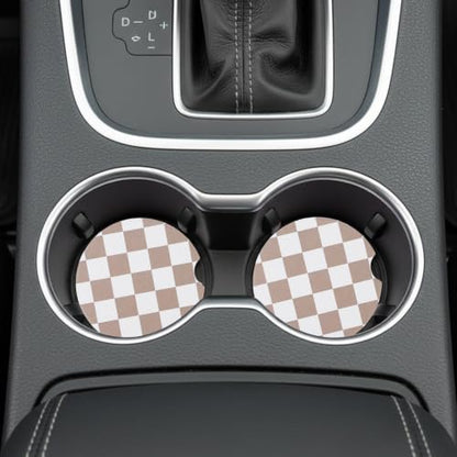 2Pcs Car Coasters for Cup Holders, Absorbent Ceramic Car Cup Coaster - Image 7