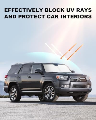 Foldable Front Windshield Sunshade fit - Image 6