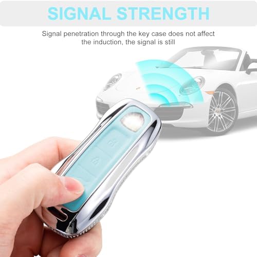 for Porsche Key Fob Cover with Keychain - Image 6