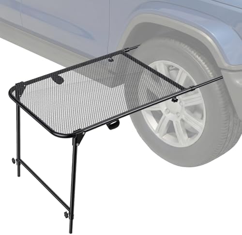 Camping Table for Tire Mount, Unfolded Size 40x19.7x32.7 Inches Portable by Tacarlha