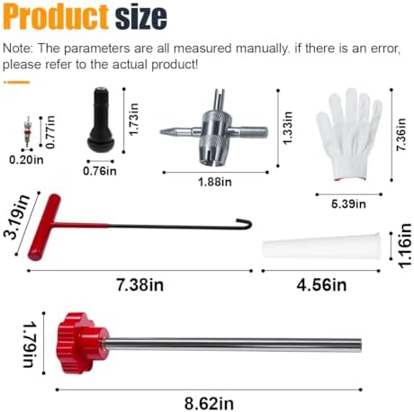 Quick Change Tire Valve Stem Tool Kit, Tire Valve Core Remover Quickly - Image 2