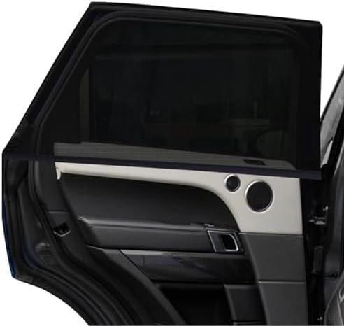 2 Pack Medium Car Rear Side Window Shades Mesh 34" to 43" by Soulian