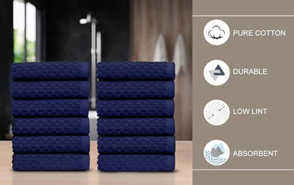 COTTON CRAFT Euro Spa Waffle Wash Cloth - Image 6