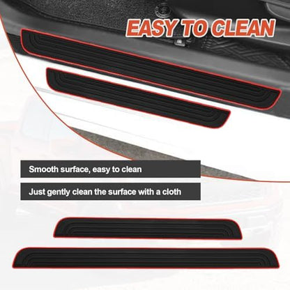 4 Pieces Universal Car Door Sill Protectors Anti Scratch and Waterproof Door - Image 6