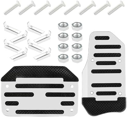 ZIMISI 2PCS Non-Slip Car Pedal Covers, Automatic Transmission Gas Pedal Pads Kit by Unknown