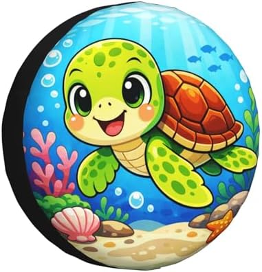Sea Turtle Spare Tire Cover Weatherproof Wheel Protectors Universal Wheel Covers by Unknown