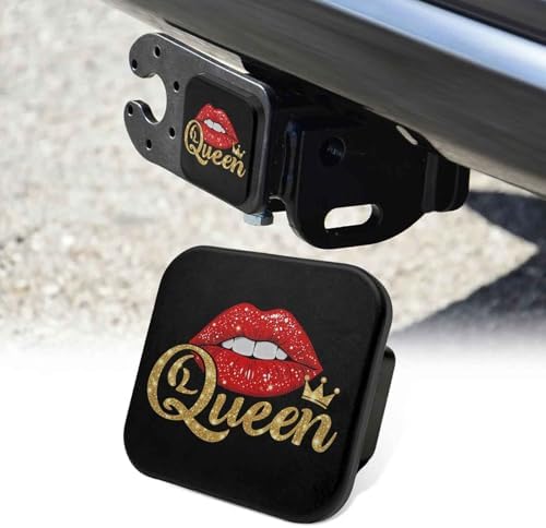Trailer Hitch Cover 2 Inch Square Receiver Hitch Cover Rubber Tube Plug by Unknown