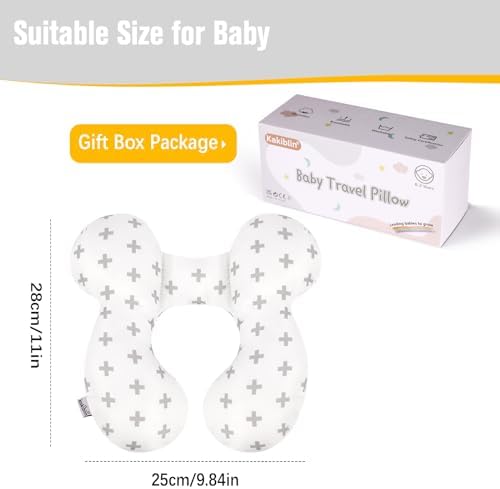 KAKIBLIN Baby Travel Pillow, Upgraded Baby Neck Pillows - Image 7