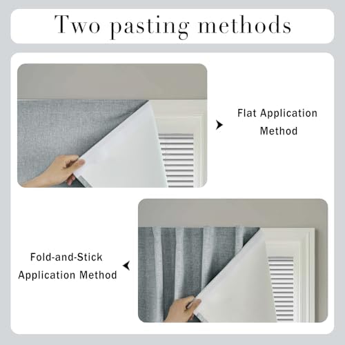 100% Blackout French Door Curtains, Room Darkening Shades Small Window Curtain - Image 5