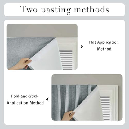 100% Blackout French Door Curtains, Room Darkening Shades Small Window Curtain - Image 5