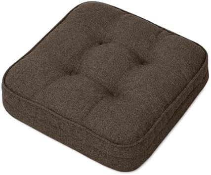 GOFORIT Chair Cushions, Tufted Shredded Memory Foam Chair Pads, Non-Slip Seat by Unknown