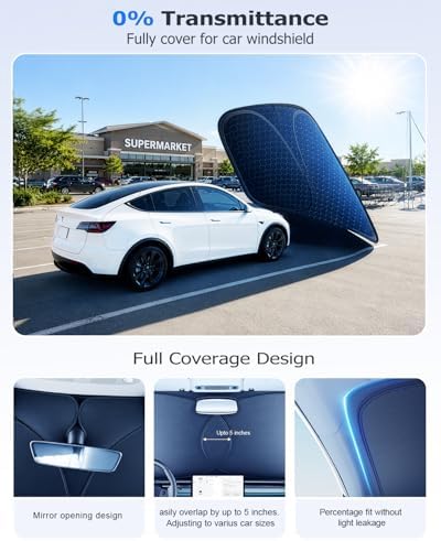 DMJN Front Windshield Sun Shade - Image 4