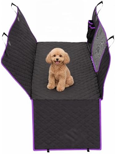 Dog Car Seat Cover, Back Seat Pet Cover by Platinum+Shield