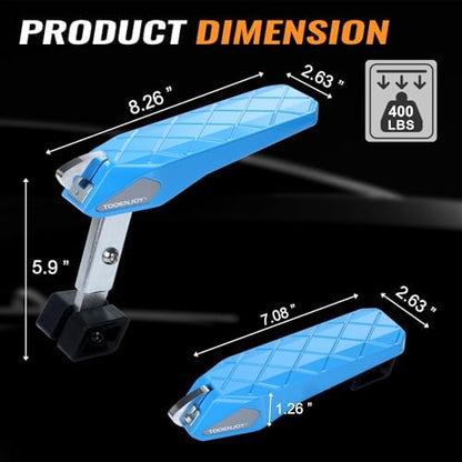Tooenjoy Folding Car Door Step Vehicle Pedal Ladder - Image 2