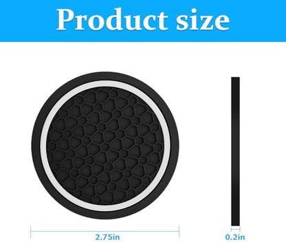 Mandark 2PCS 2.75 Inch Car Cup Holder Coasters - Image 2