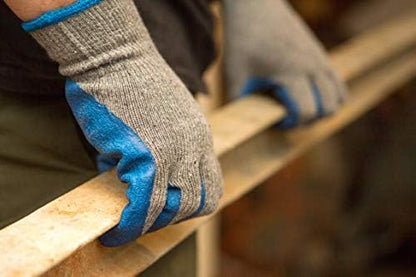 G & F Products 12 Pairs X-Large Rubber Latex Double Coated Work Gloves - Image 4