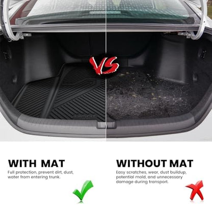 LASFIT Trunk Mat for Honda Accord Sedan 2018-2026 Gas & Hybrid - Image 4
