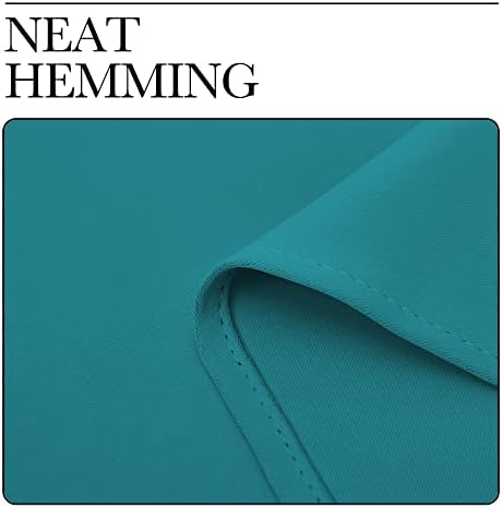 NICETOWN Room Darkening Curtains, 2 Panels, W55 x 108-inch, Peacock Teal - Image 7