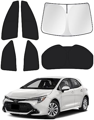 Canvcle Window Shades for 2020-2026 Toyota Corolla Hatchback Accessories by Canvcle