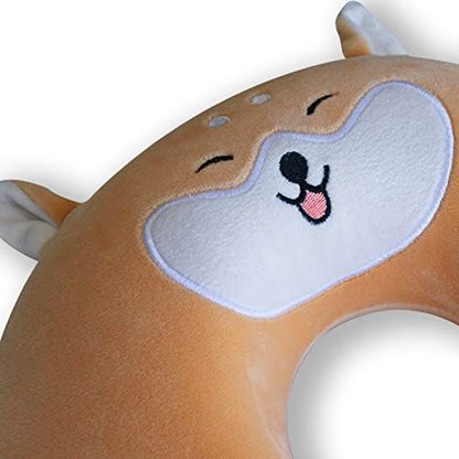 Cute Travel Pillow with Sleep Eye Mask Cartoon Headrest & Neck Pillow - Image 6