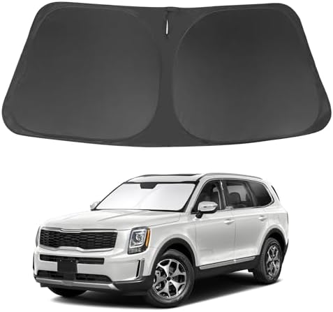 Windshield Sun Shade for 2020-2025 Kia Telluride Accessories by LHFLIVE