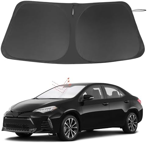 Windshield Sun Shade for 2014-2019 Toyota Corolla Accessories by LHFLIVE