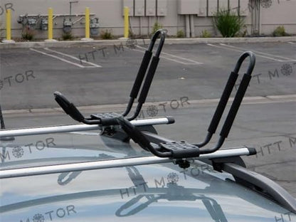 Kayak-1- J-Bar Rack HD Kayak Carrier Canoe Boat Surf Ski Roof Top Mount Car SUV - Image 3
