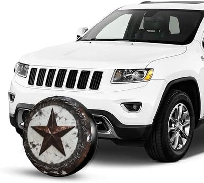 Western Texas Star Spare Tire Cover Wheel Protectors Weatherproof Sun - Image 4