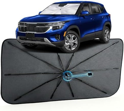 Car Windshield Sun Shade Umbrella by MakeLifeBetter