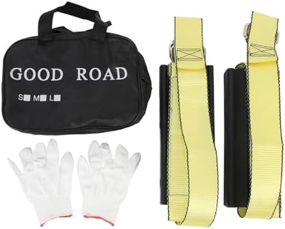2 Pcs Tire Traction Straps by Unknown