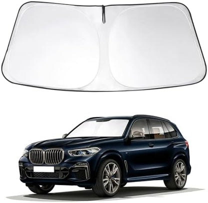 Windshield Sun Shade Sunshade for 2019-2024 2025 2026 BMW X5 by LHFLIVE