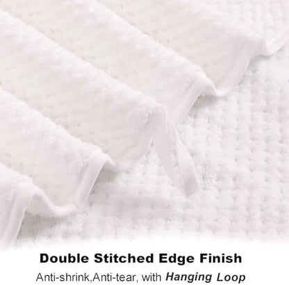 Smuge 8pcs Bath Towel Set, 2 Extra Large Bath Towel Sheets, 2 Hand Towels and 4 - Image 6