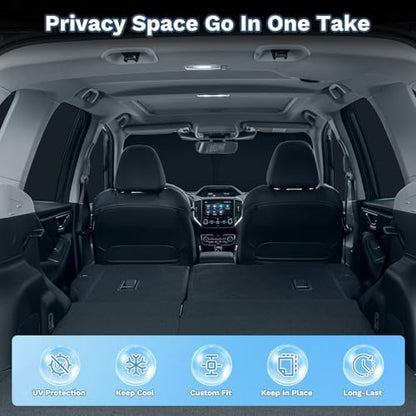 KUST Car Window Shades for Ford Expedition 2018-2022 2023 2024 Windshield Sun - Image 5