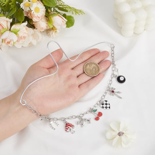 Rearview Mirror Charm for Car Stainless Steel Cable Chain - Image 3