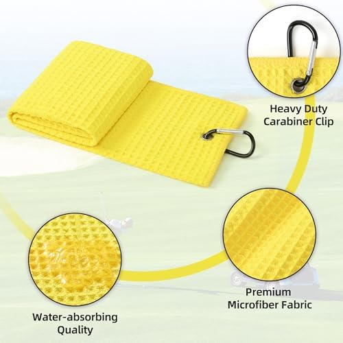 Mile High Life Golf Towel 16x24 inch, Upgraded Large Waffle Weave - Image 2