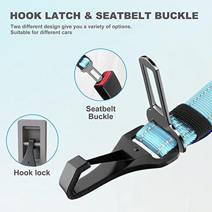 Dog Seat Belt 3-in-1 Car Harness - Image 2