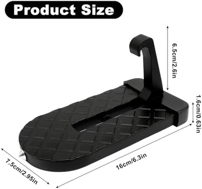 2 Pcs Car Door Step with Roof Rack Mount, 6.3 Inch - Image 2