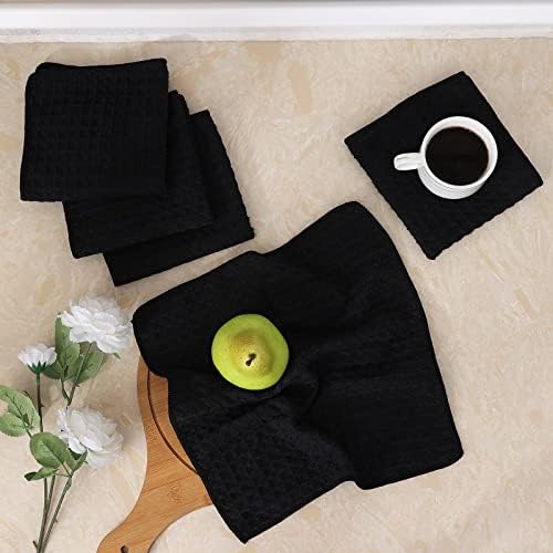 Homaxy Microfiber Waffle Weave Kitchen Dish Cloths - Image 6