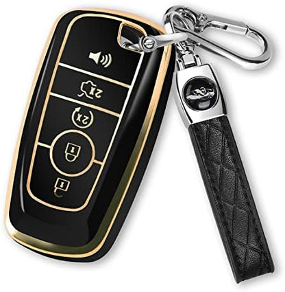 For Ford Key Fob Cover Full Protection by MILDEAST