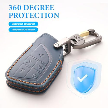 MILD EAST Genuine Leather Key Fob Cover - Image 6