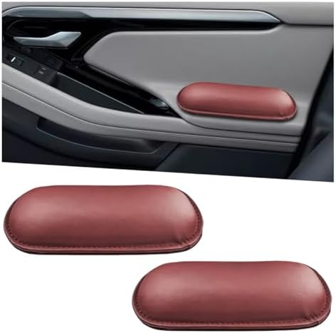 Craedli 2PCS Car Door Armrest Pads, Leather Memory Foam Knee Cushion Pad by Unknown