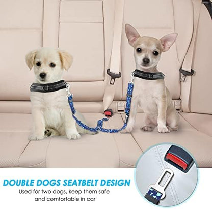 SlowTon Double Dog Seat Belt for Car - Image 2