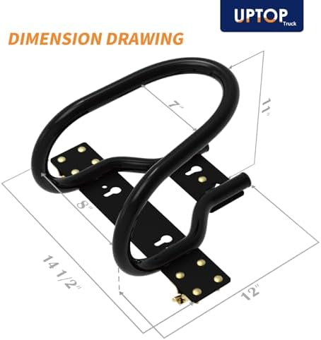 UPTOP Motorcycle Wheel Chock Steel - Image 2