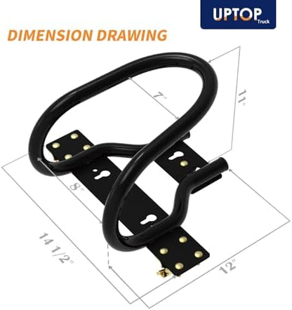 UPTOP Motorcycle Wheel Chock Steel - Image 2
