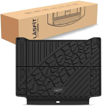 LASFIT Cargo Mat for Jeep Wrangler 4XE 2021-2025 4 Doors by LASFIT