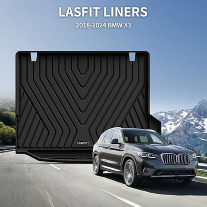 LASFIT Cargo Mats for BMW X3 Gas 2018-2024 30i/M/M40i/M - Image 2