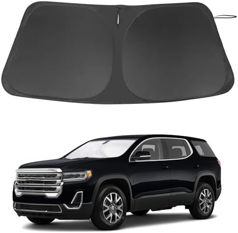 Windshield Sun Shade for 2017-2023 GMC Acadia Accessories by LHFLIVE