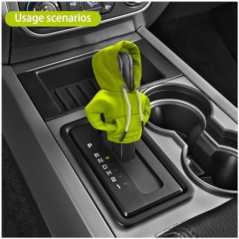 JOYCOURT Car Gear Shift Hoodie Auto Shifter Knob Cover - Image 6